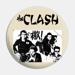 Vintage The Clash Pin