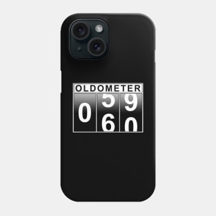 60th Birthday Oldometer Phone Case