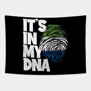 IT'S IN MY DNA Sierra Leone Flag Men Women Kids Tapestry