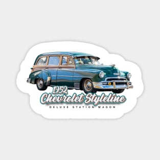 1952 Chevrolet Styleline Deluxe Station Wagon Magnet