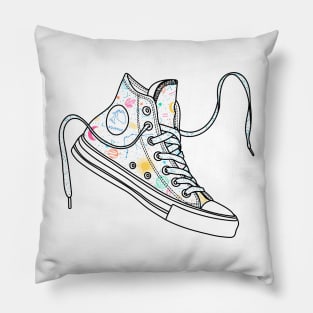 Aquarius high tops - Pastel colours Pillow