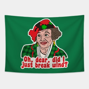 Break Wind - Aunt Bethany Christmas Vacation Quote Tapestry