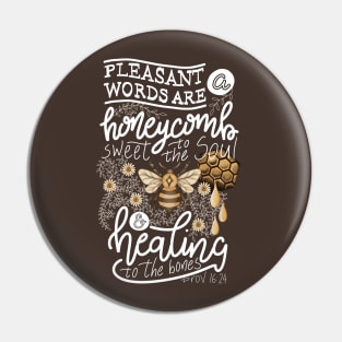 Healing Words Pin