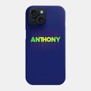 Anthony gift idea for boys men first given name Anthony Phone Case