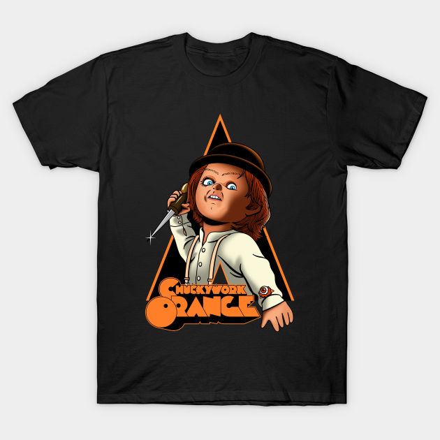 Chuckywork Orange Unisex T-Shirt Adult Pop Culture Graphic Tee Nerdy Geeky Apparel Chuckywork Orange Unisex T-Shirt Adult Pop Culture Graphic Tee Nerdy Geeky Apparel