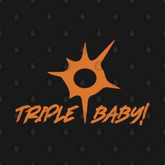 Triple Baby by kbmerch