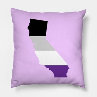 California Asexual Pride Pillow