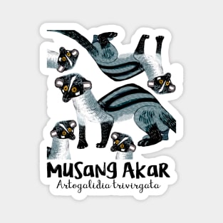 Musang akar civet #viverridrule Magnet