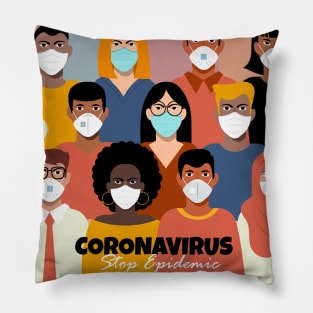 Corona VIrus - I Am Vaccinated Pillow