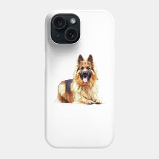 Beautiful German Shepherd Dog Phone Case