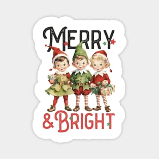 Merry and Bright Magnet