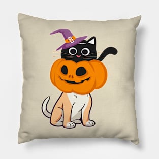 labrador retriever is a Jack-o-Lantern Pillow