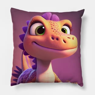 Baby Dinosaur Dino Bambino - Raya Pillow