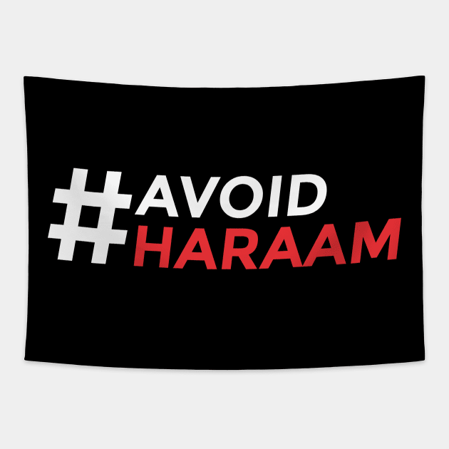 Islam - Avoid Haraam Tapestry by ahmadzakiramadhan