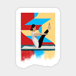 Yoga Artwork, Magnet