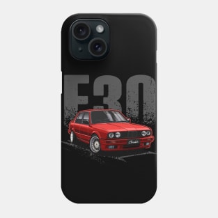 Classic E30 Gang (Candy Red) Phone Case