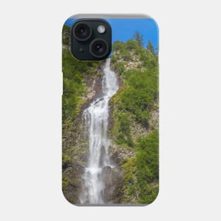 USA. Alaska. Waterfall. Phone Case