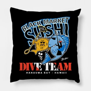 Bad Tuna's Black Market Sushi Pillow