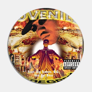 JUVENILE - 400 Degreez Tracklist Album Pin