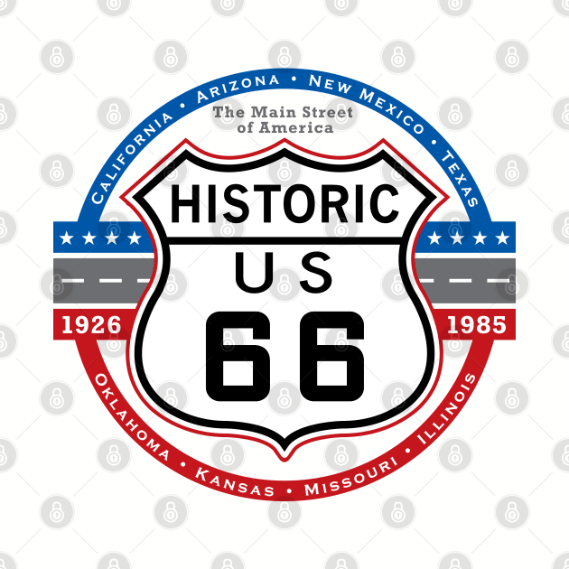 Historic Route 66 by DesignWise