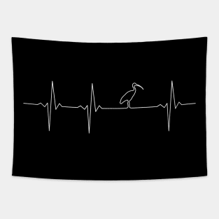 Bin Chicken Electrocardiogram Tapestry