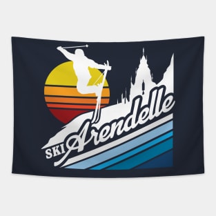 Ski Arendelle Tapestry