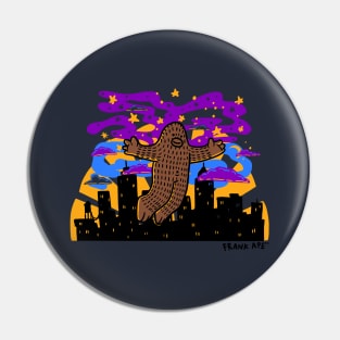 Floating Above the City Pin