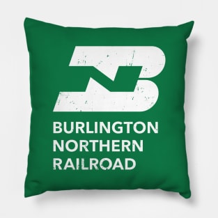 Burlington Northern Railroad Pillow