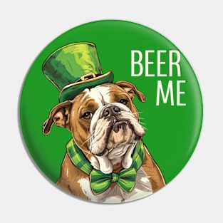 Bulldog Brews: A St. Patrick's Day Celebration Pin