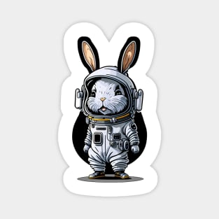 BUNNY ASTRONAUT Magnet