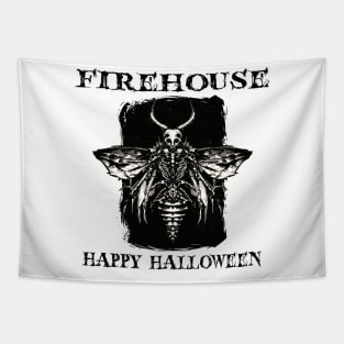 happy hallowen. firehouse Tapestry