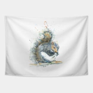 Grey Squirrel Tapestry