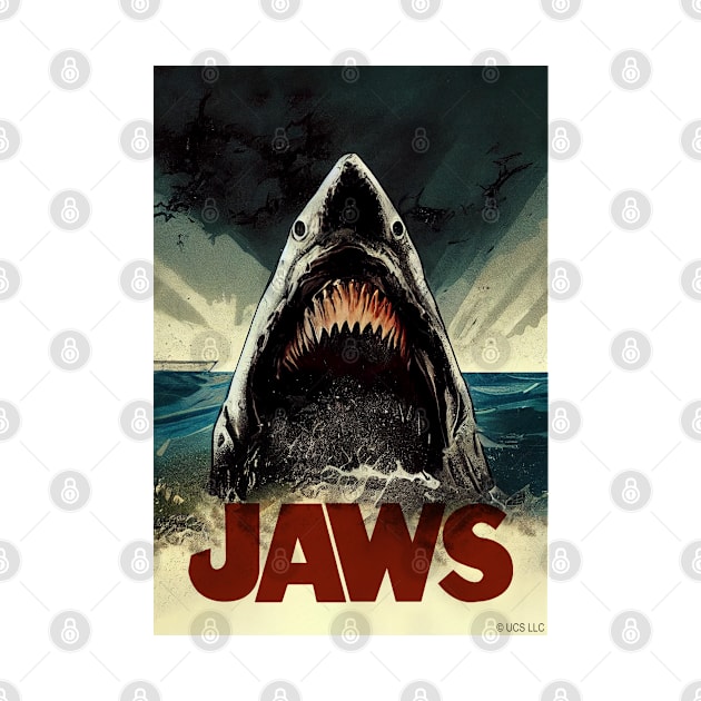 Jaws Movie Poster by Nonconformist