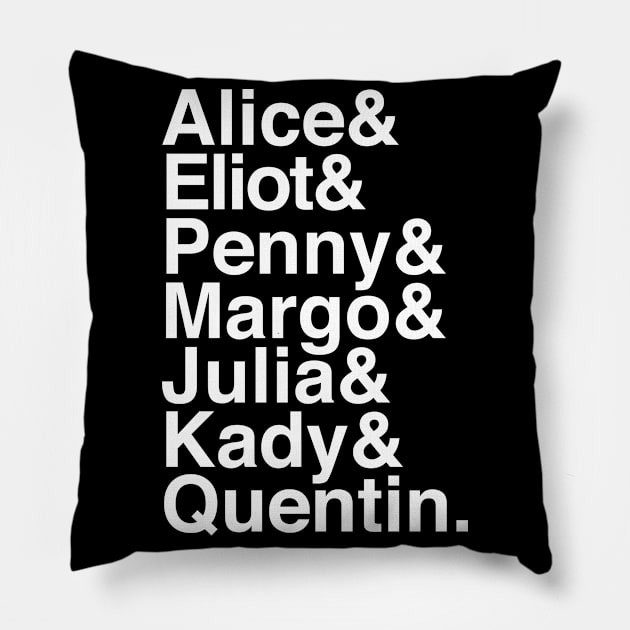 The Magicians Jetset Pillow by huckblade