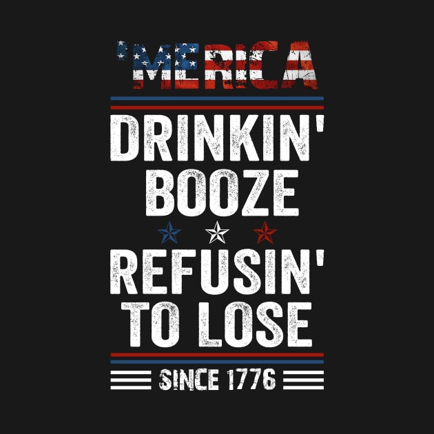 _Merica Drinkin_ Booze Refusin_ To Lose 4th Of July by Simpsonfft