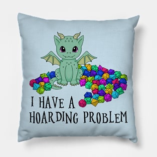 Dragon Dice Hoarding Problem Pillow