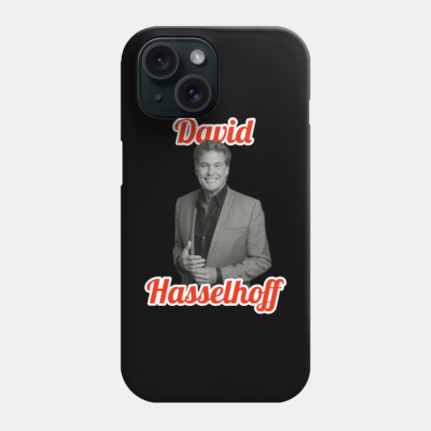 David Hasselhoff Phone Case by chelinbroga