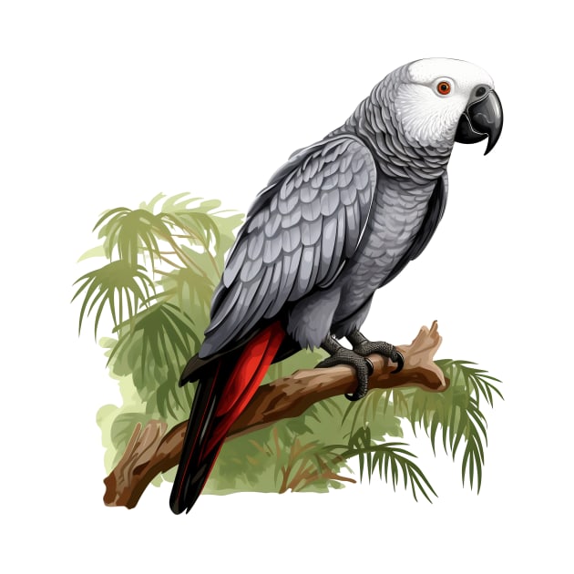 African Grey Parrot by zooleisurelife