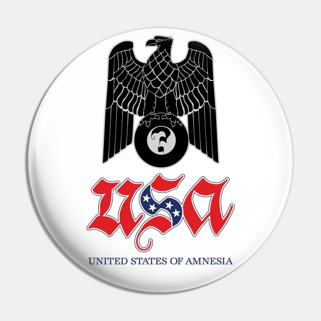 United States of Amnesia Pin by PeregrinusCreative