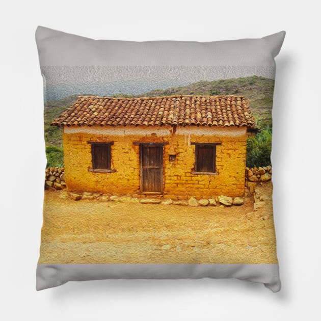 Home Sweet Home Pillow by Marccelus
