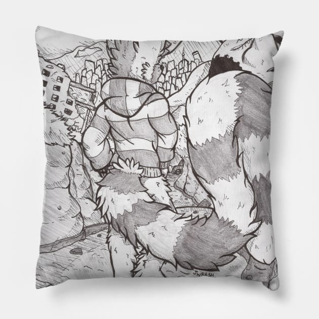 Single Journey Pillow by JwBASH