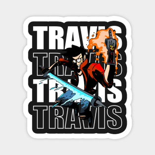 Travis Touchdown 2 Magnet