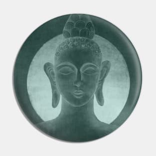 Buddha with moon Pin