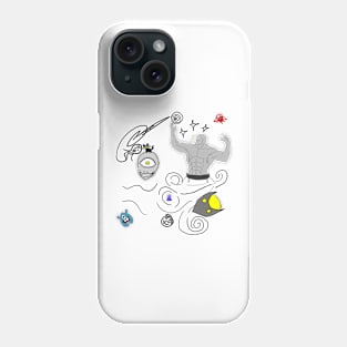 Mosaic monster Phone Case