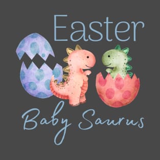 Easter Saurus Egg Blue T-Shirt