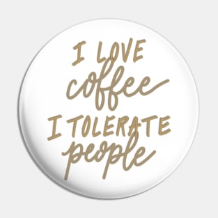 coffee Pin