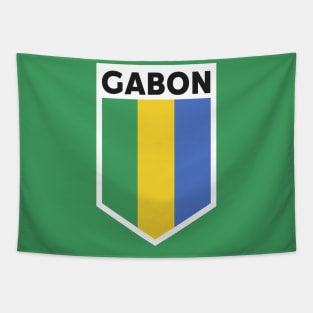 Gabon Flag Emblem Tapestry