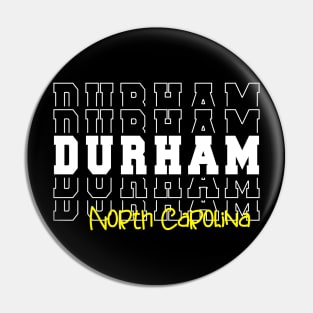 Durham city North Carolina Durham NC Pin