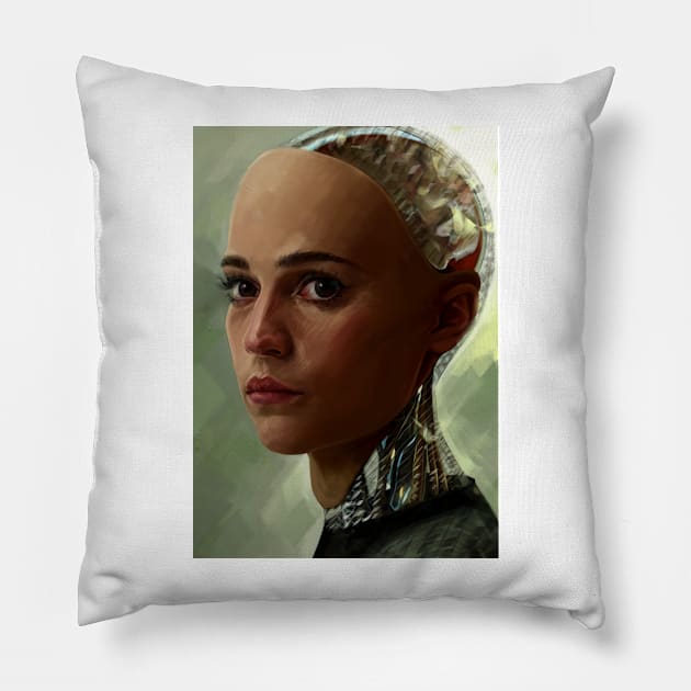 Ex Machina Pillow by dmitryb1