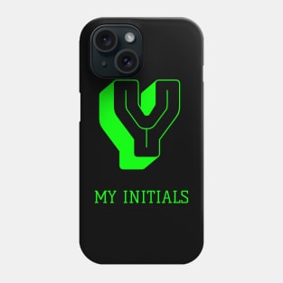 Letter Y Initials Unique Name T-Shirt Phone Case